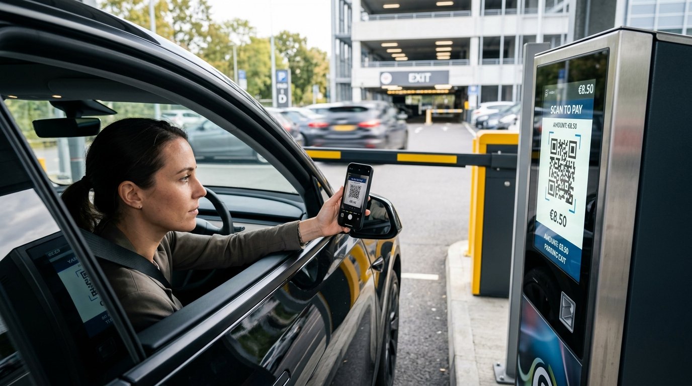 Pago Digital con QR KINET Parking